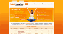 Desktop Screenshot of dobrahypoteka.sk